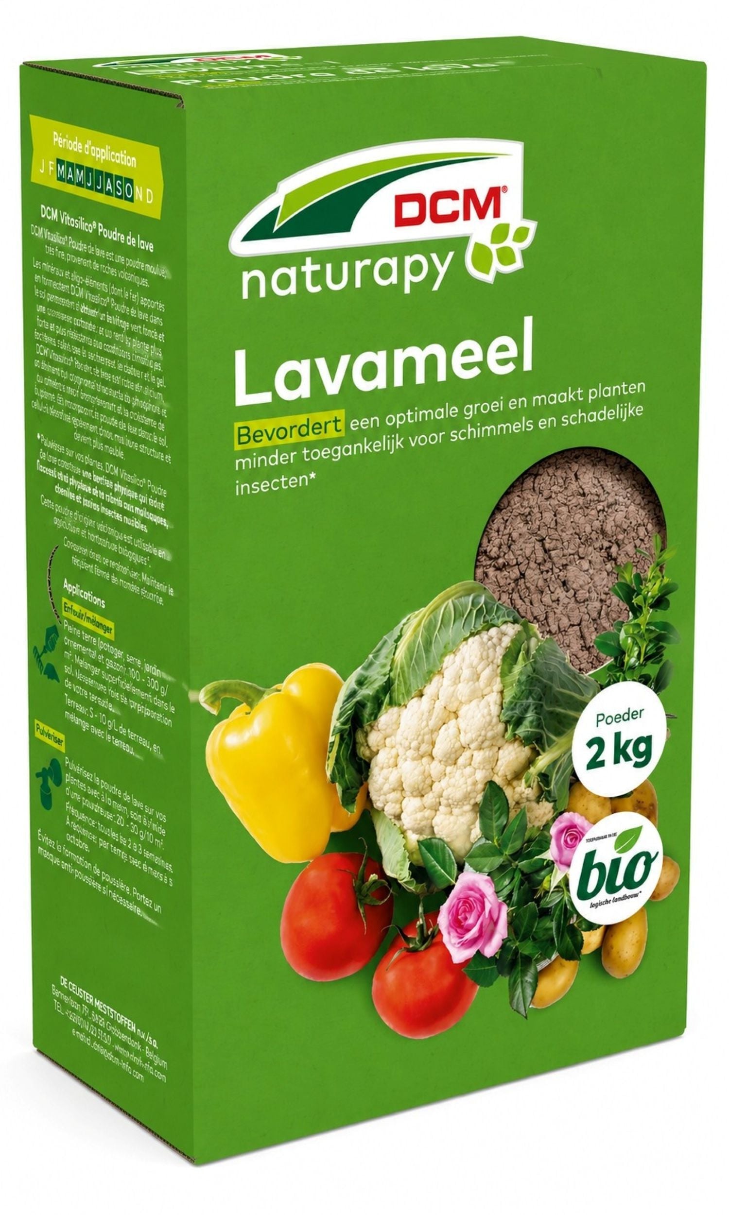 DCM Vitasilica Lavameel - Plantversterker - 2 Kilogram - Poeder DCM Vitasilica Lavameel - Plantversterker - 2 Kilogram - Poeder
