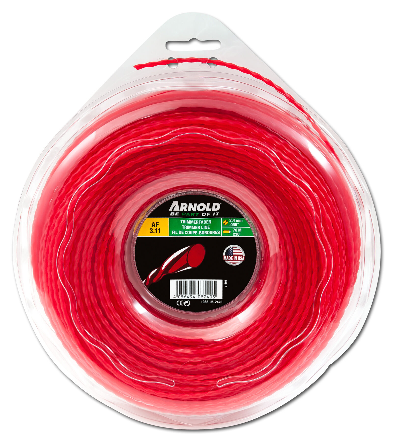 Arnold AT3.11 2.4mmx70.1m - Trimmerdraad