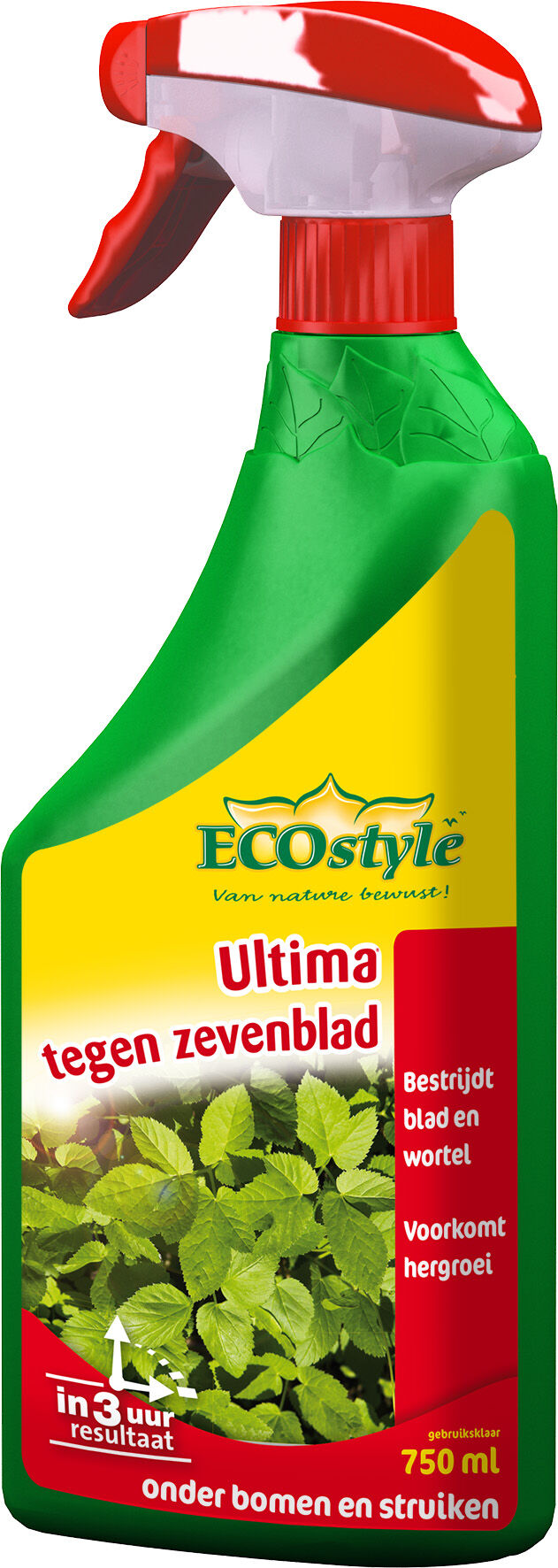 ECOstyle Ultima tegen zevenblad gebruiksklaar - Onkruidbestrijder - 750 Milliliter ECOstyle Ultima tegen zevenblad gebruiksklaar - Onkruidbestrijder - 750 Milliliter