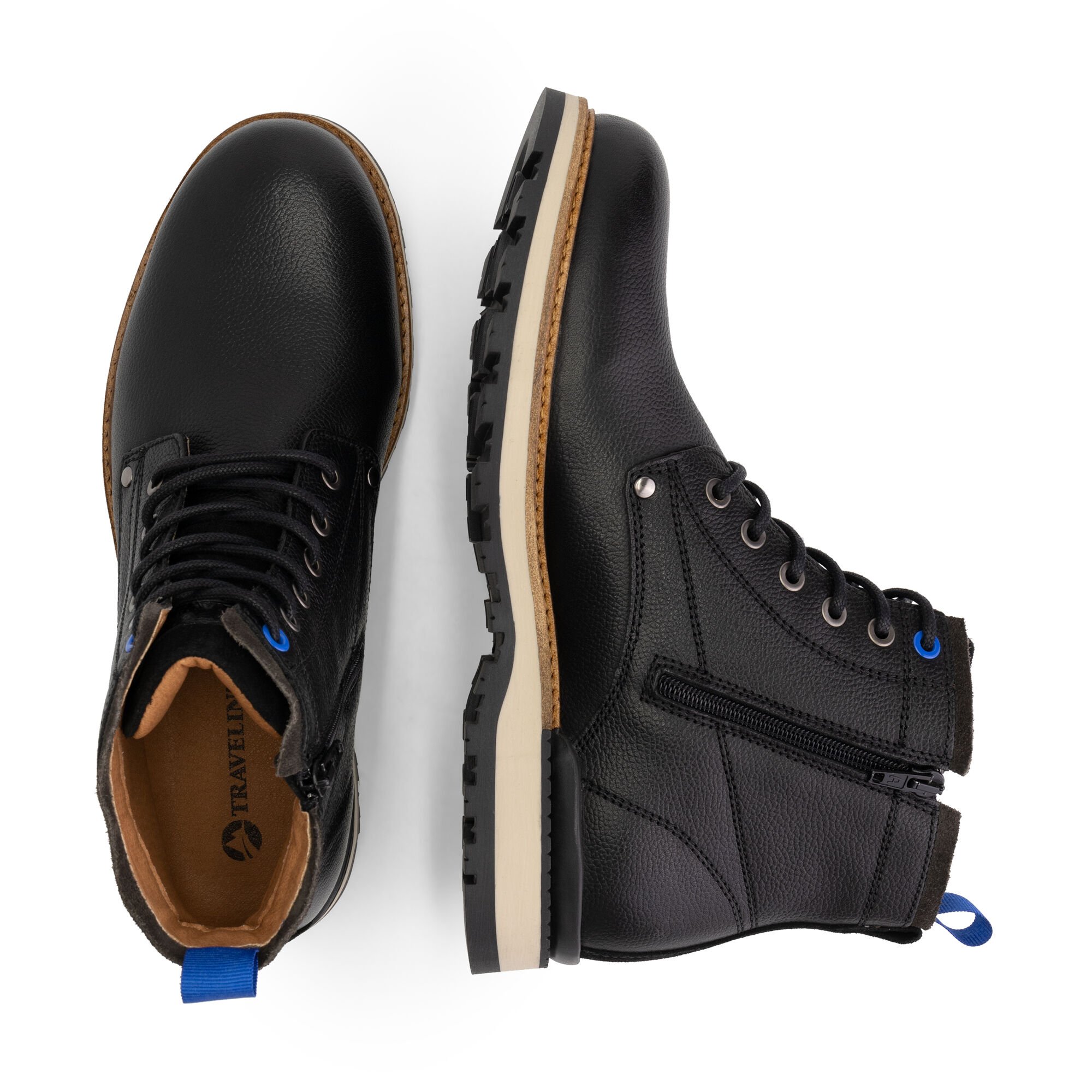 Travelin' HR Malling - Veterschoenen - Zwart - 40