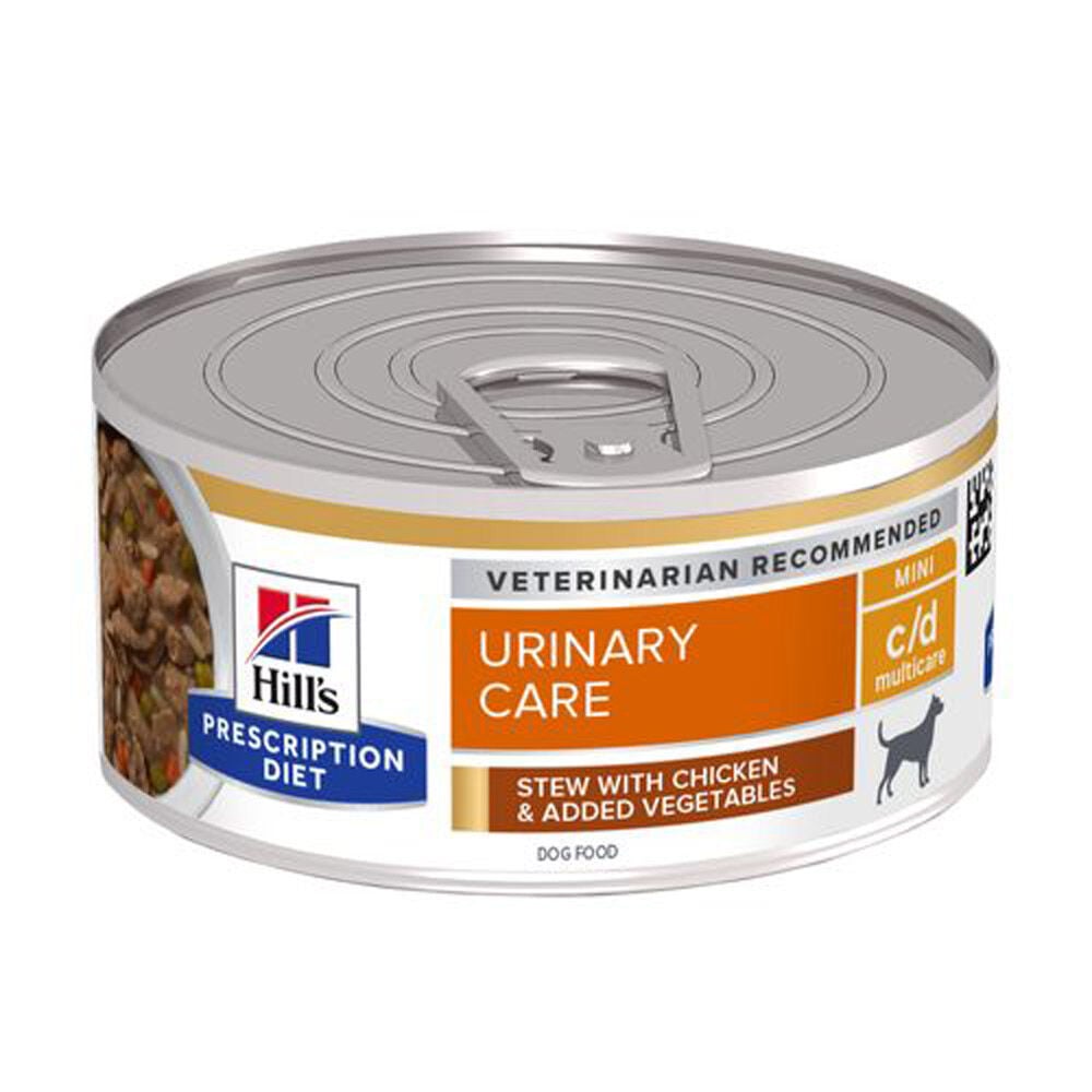 Hill's Prescription Diet Urinary Care c/d - Hondenvoer - 156 Gram - groente, kip Hill's Prescription Diet Urinary Care c/d - Hondenvoer - 156 Gram - groente, kip