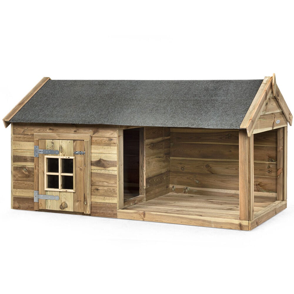 Voldux Naud - Hondenhok - Naturel - 110x107x201 cm Voldux Naud - Hondenhok - Naturel - 110x107x201 cm