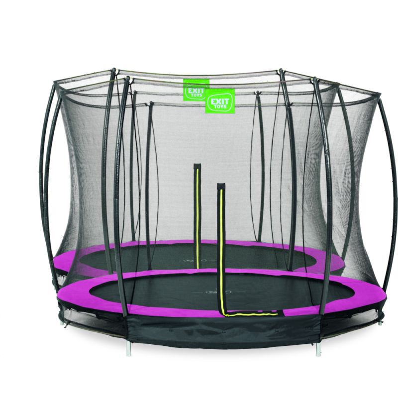 Exit Silhouette - Inground trampoline - Roze - 305 cm Exit Silhouette - Inground trampoline - Roze - 305 cm