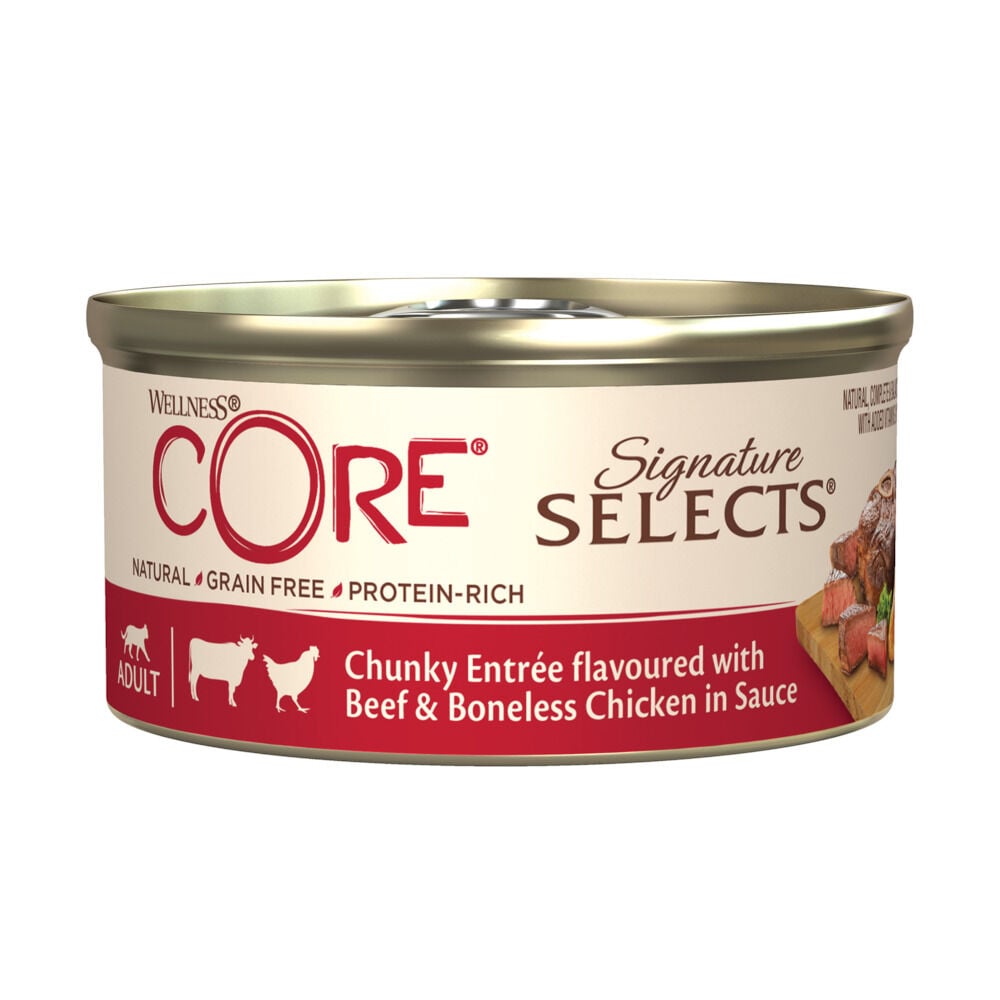 Wellness Core Signature Selects - Kattenvoer - 79 Gram - rund, kip Wellness Core Signature Selects - Kattenvoer - 79 Gram - rund, kip