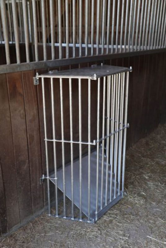 Kerbl Voederbesprarend - Hooiruif - Grijs - 41x114x81 cm