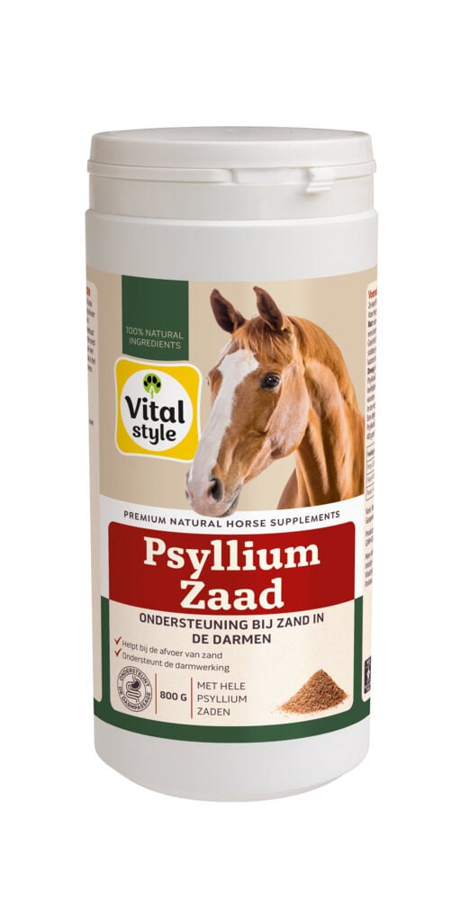 VITALstyle Psyllium Zaad - 0.8 Kilogram - Pot