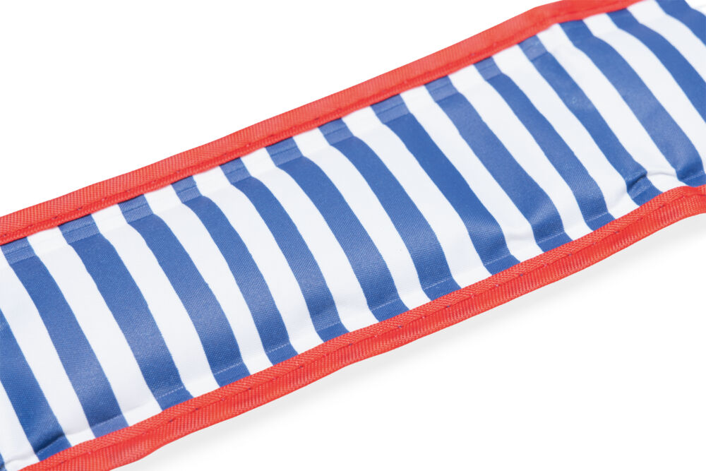 Beeztees - Verkoelingshalsband - M - Blauw - Wit