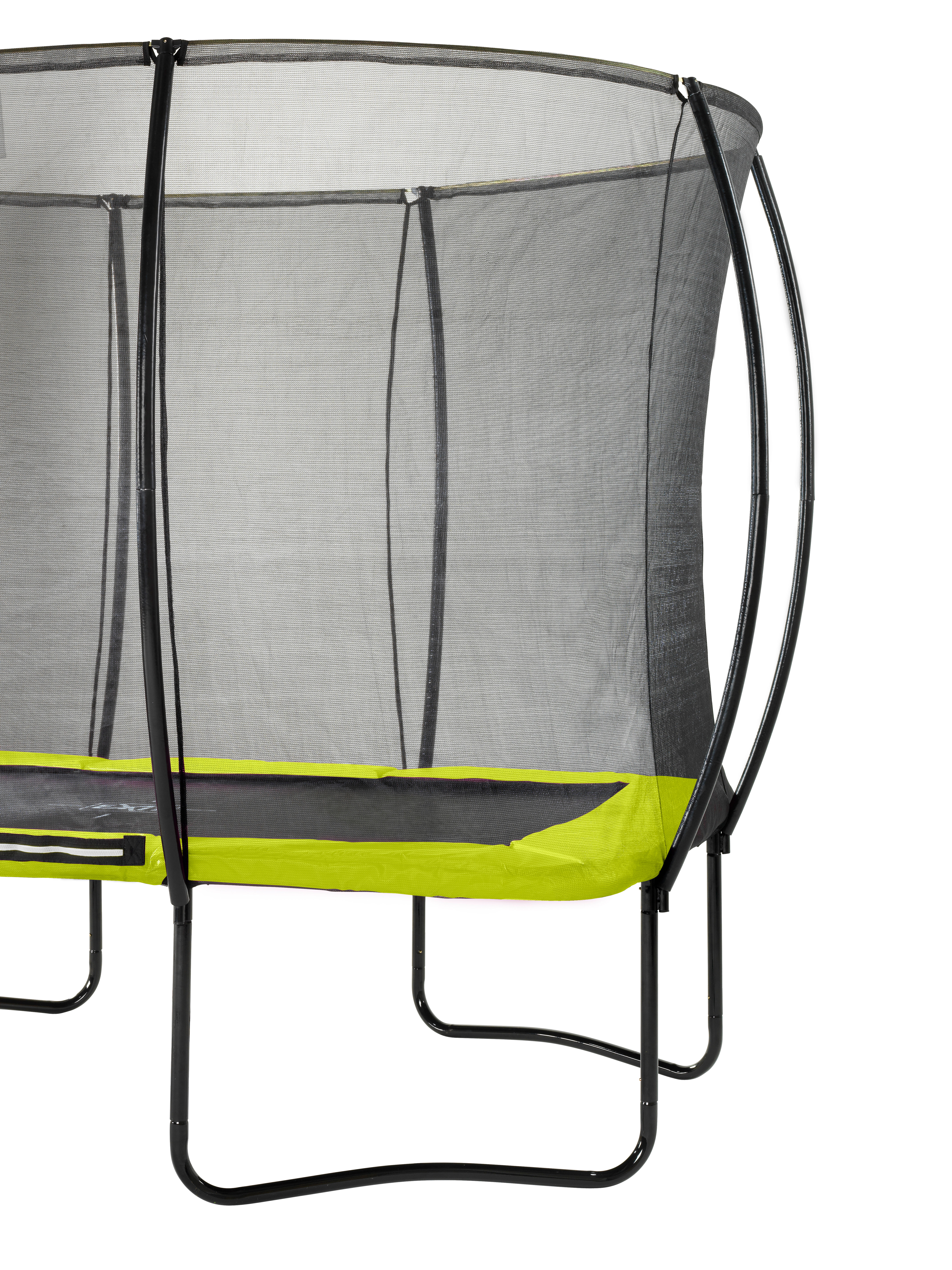 EXIT Silhouette - Trampoline - Limegroen - 1x244x400 cm