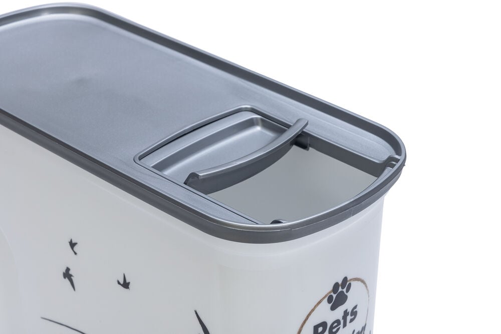 Curver Hond - Voercontainer - 6 Liter - Wit Grijs