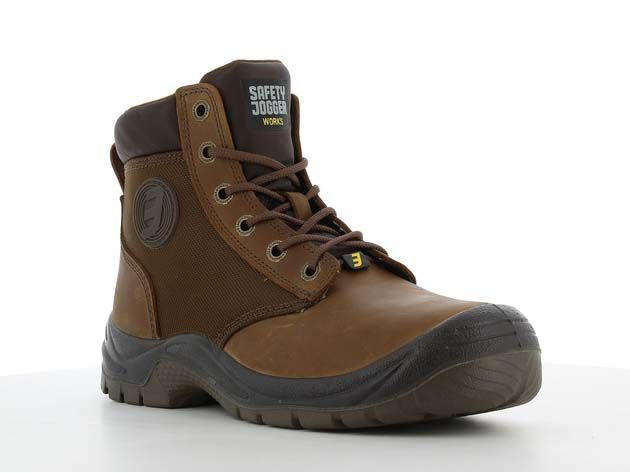 Safety Jogger Dakar - werkschoen - Bruin - 38