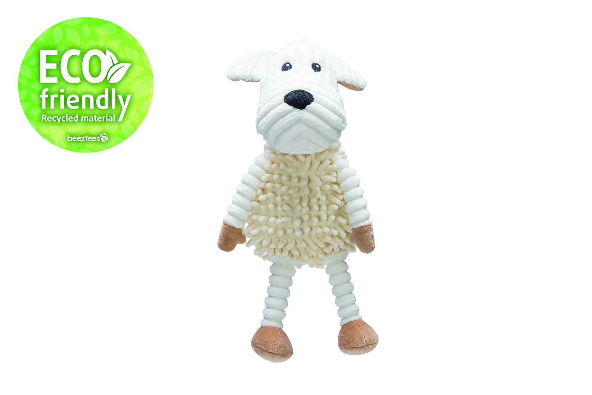 Beeztees Eco Muis Onne - Knuffel - Hondenspeelgoed Beeztees Eco Muis Onne - Knuffel - Hondenspeelgoed
