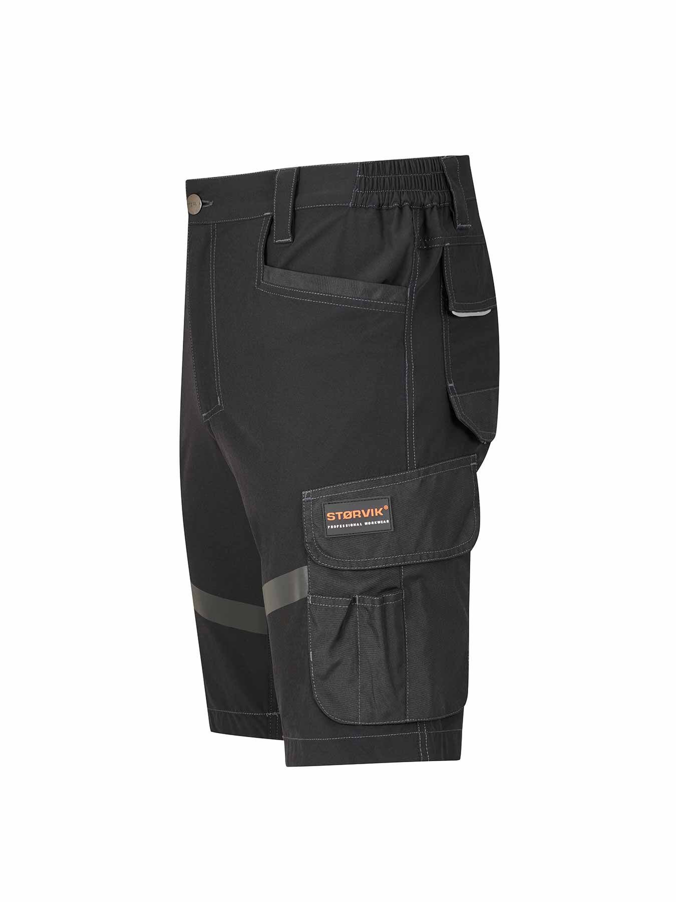Störvik Stijn - Korte werkbroek - Zwart - 2XL