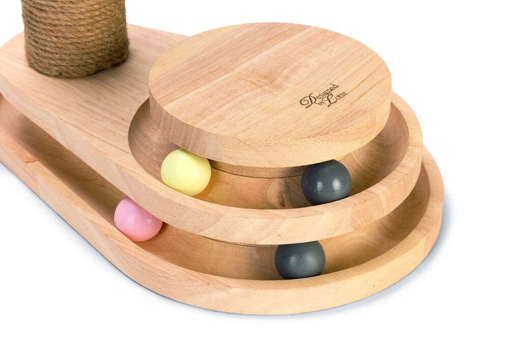 Designed by Lotte Inez - Krabpaal - Naturel - 38x38x47.5 cm