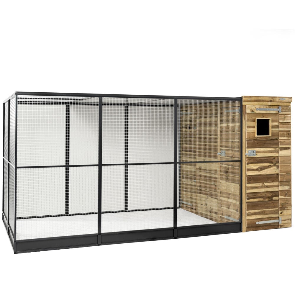 Voldux R10 - Volière - Naturel/zwart - Rechts