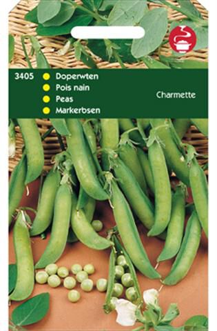 Hortitops Doperwten Pisum sativum Charmette , Allervr. Fijnz. - Groentezaden