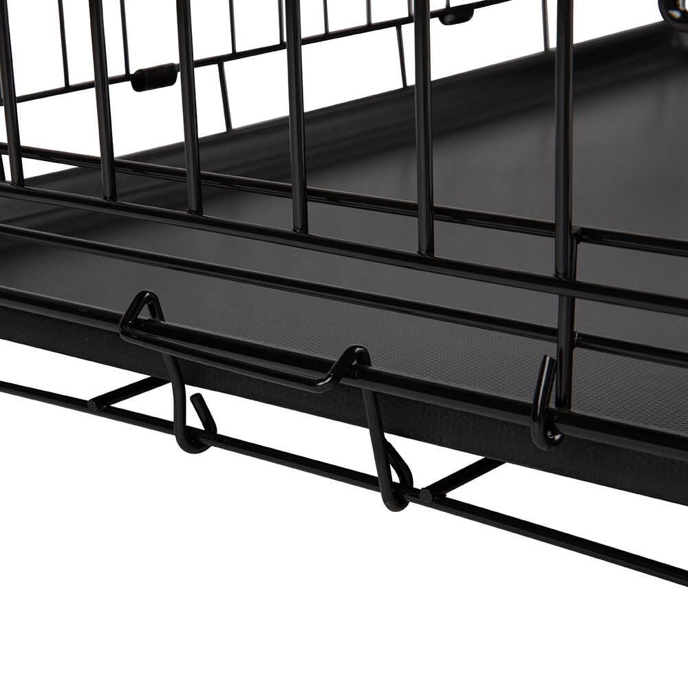 District 70 CRATE - Bench - zwart - 53x46x62 cm - S