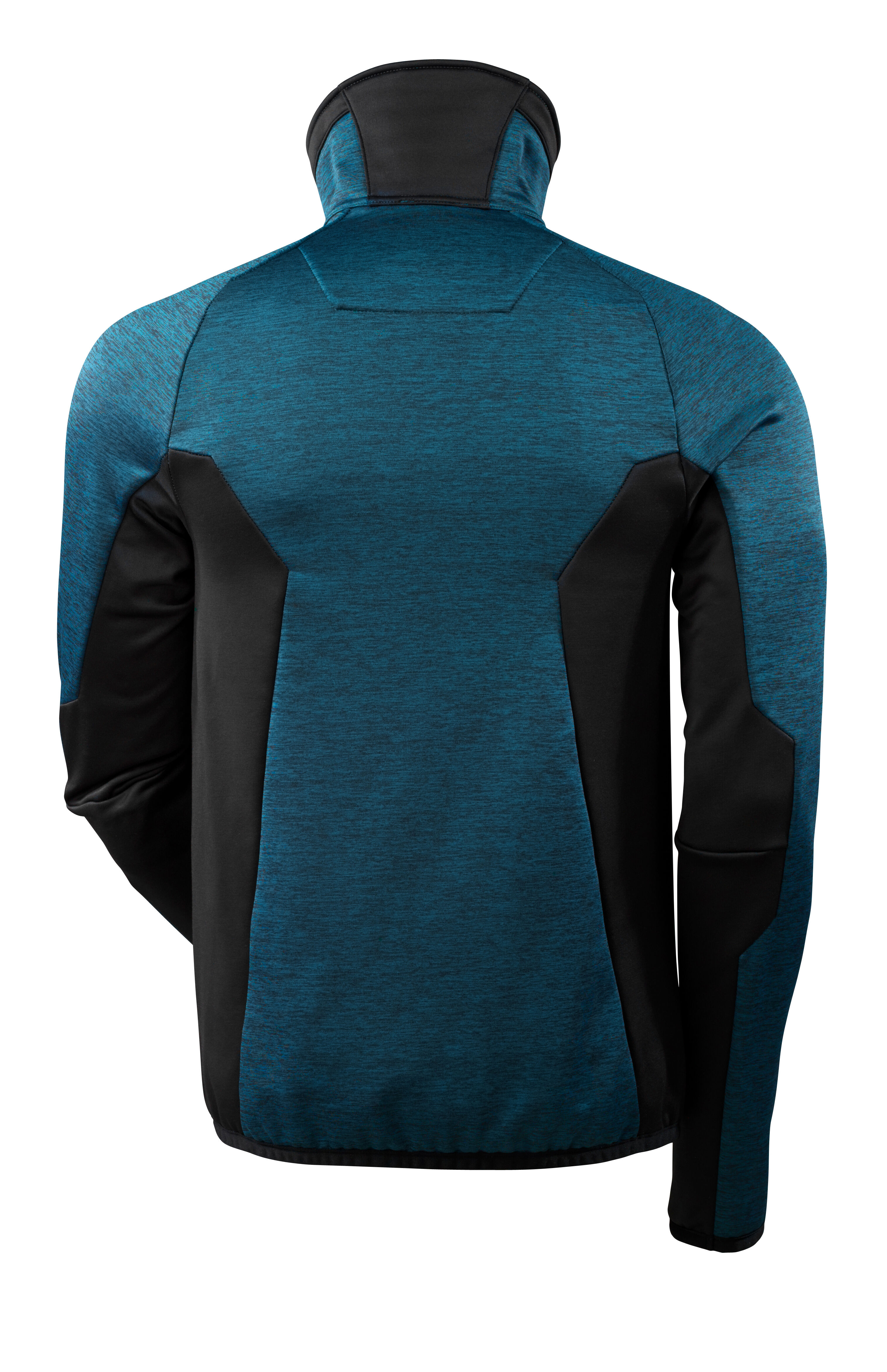 MASCOT Advanced - Fleecevest - Donkerpetrol / zwart - XS