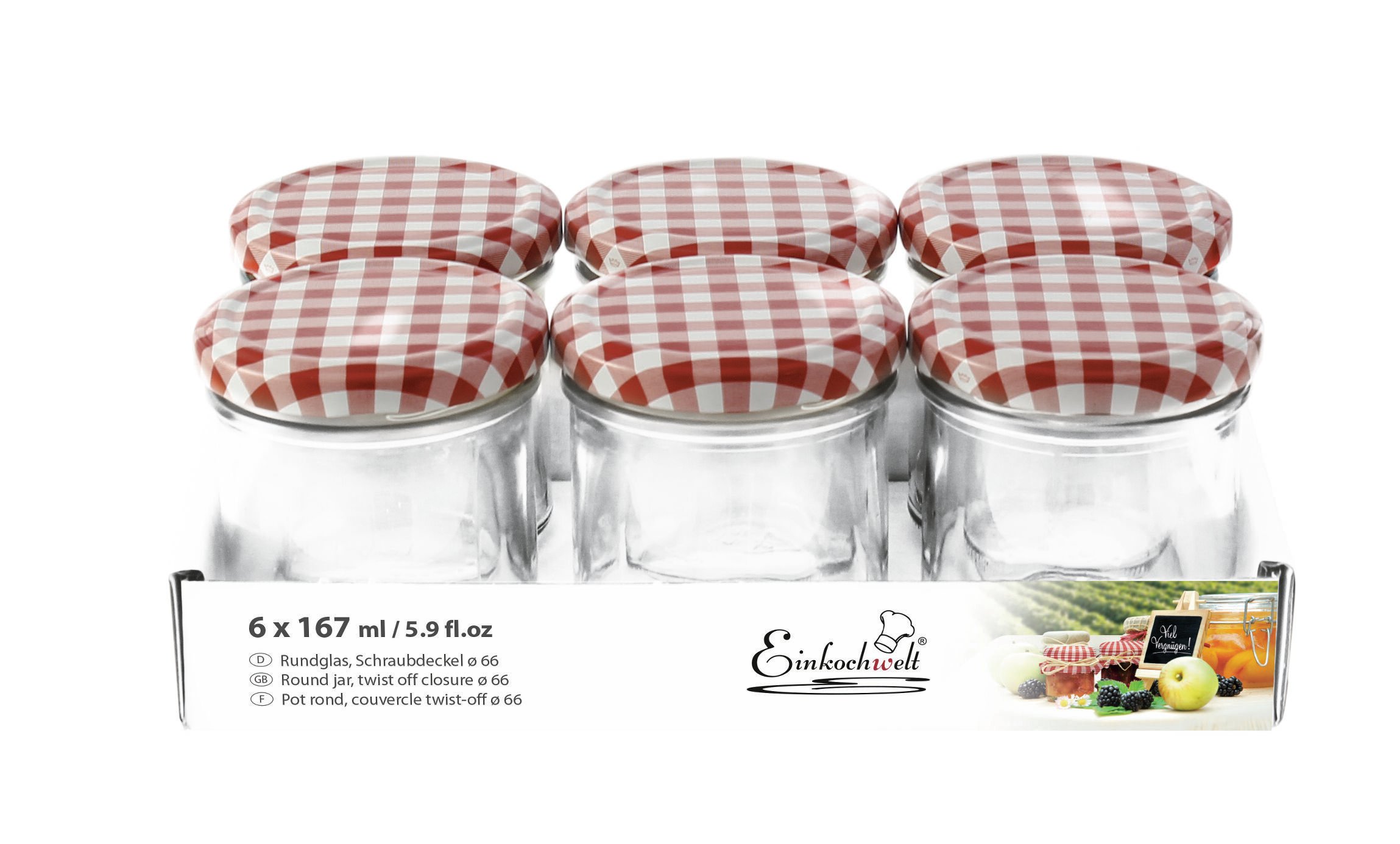 Jampotten - 167 l - 167 Milliliter