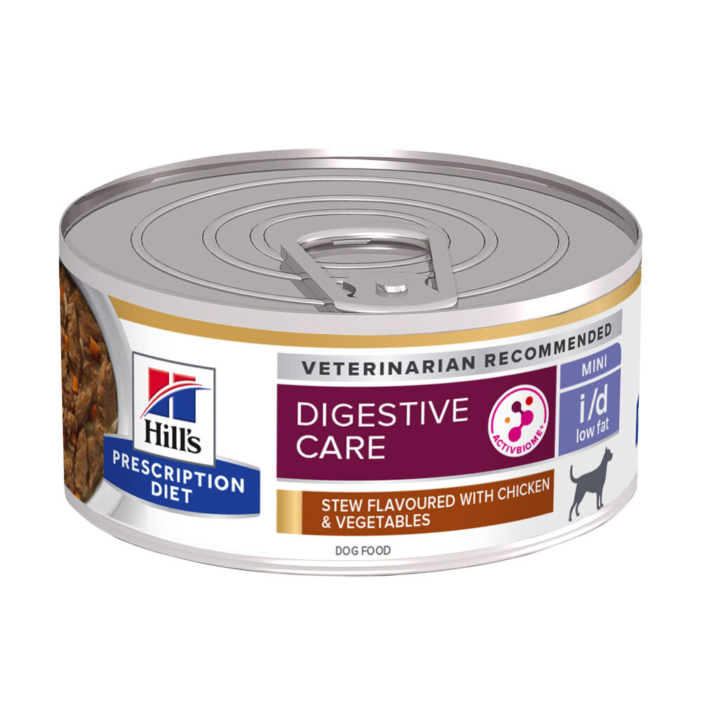 Hill's Prescription Diet i/d ActivBiome+ Low Fat Digestive Care Mini - Hondenvoer veterinair