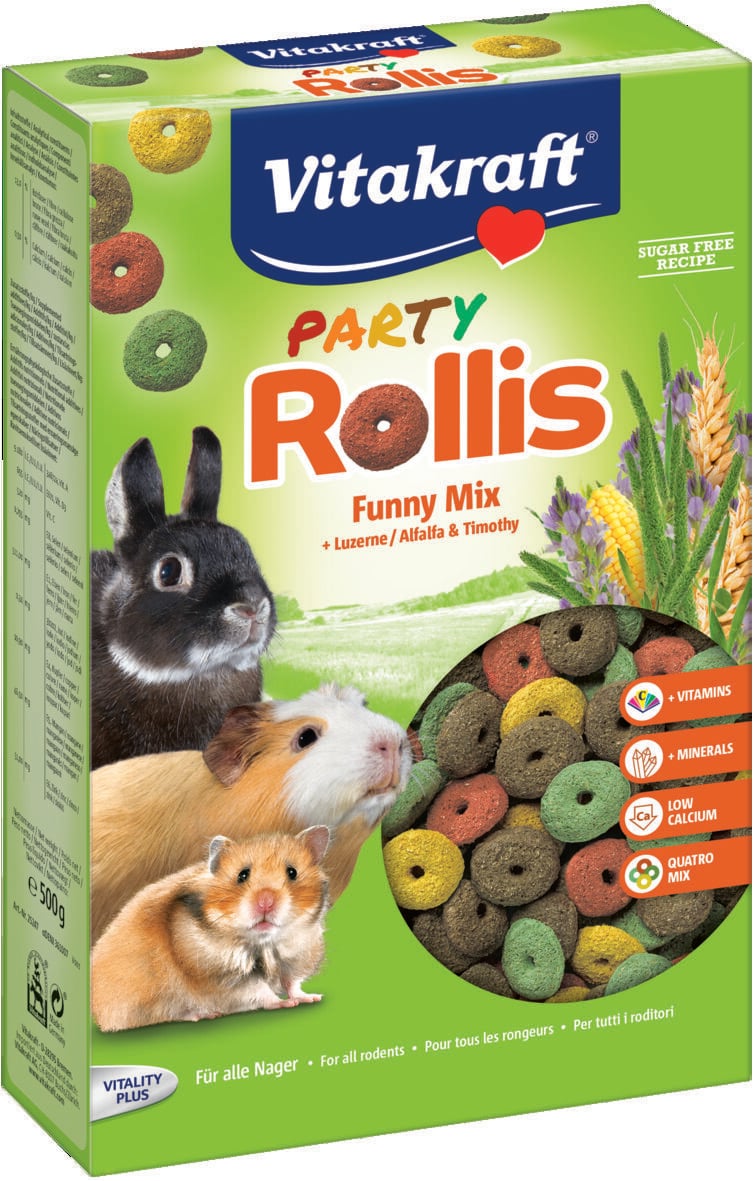 Vitakraft Rollis Party - Knaagdierensnack