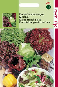 Horti Tops Mesclun Frans salademengsel - Sla
