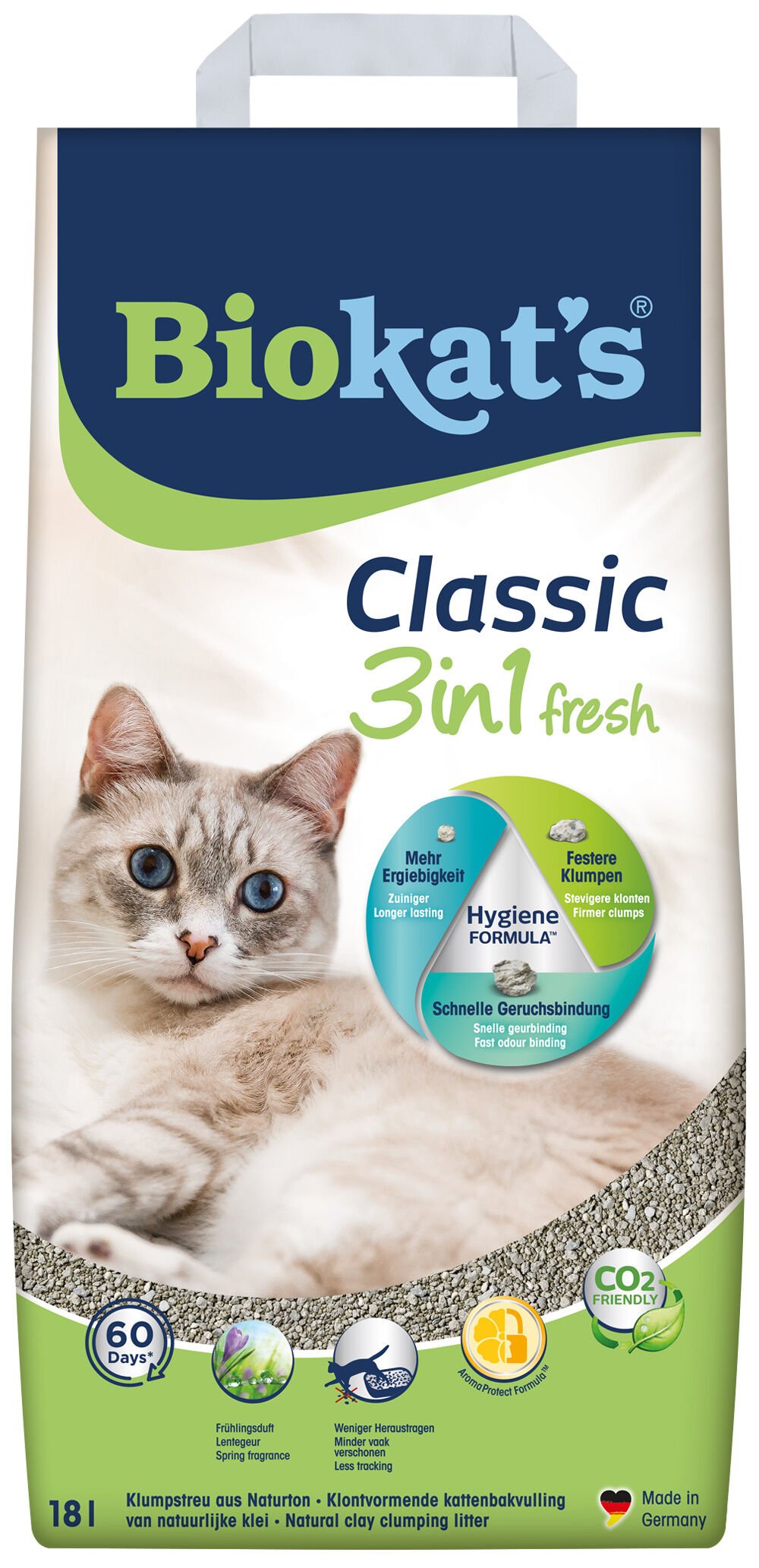 Biokat's Classic Fresh 3in1 - Kattenbakvulling - 18 Liter