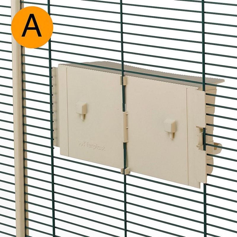 Ferplast Nota - Volière - Wit - M