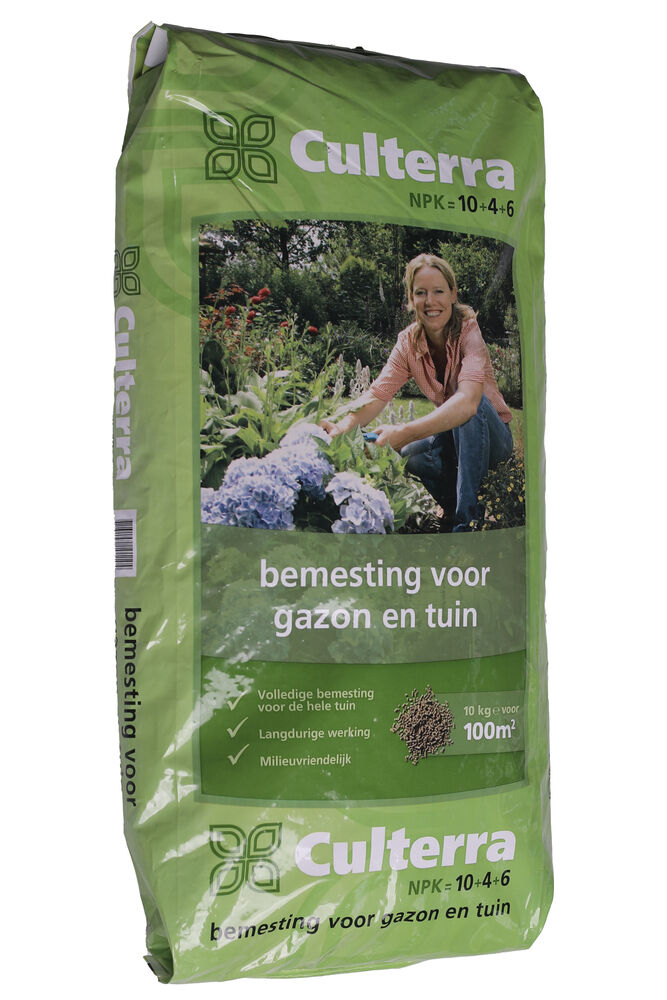Culterra Meststof - 100 m2 - 10 Kilogram Culterra Meststof - 100 m2 - 10 Kilogram