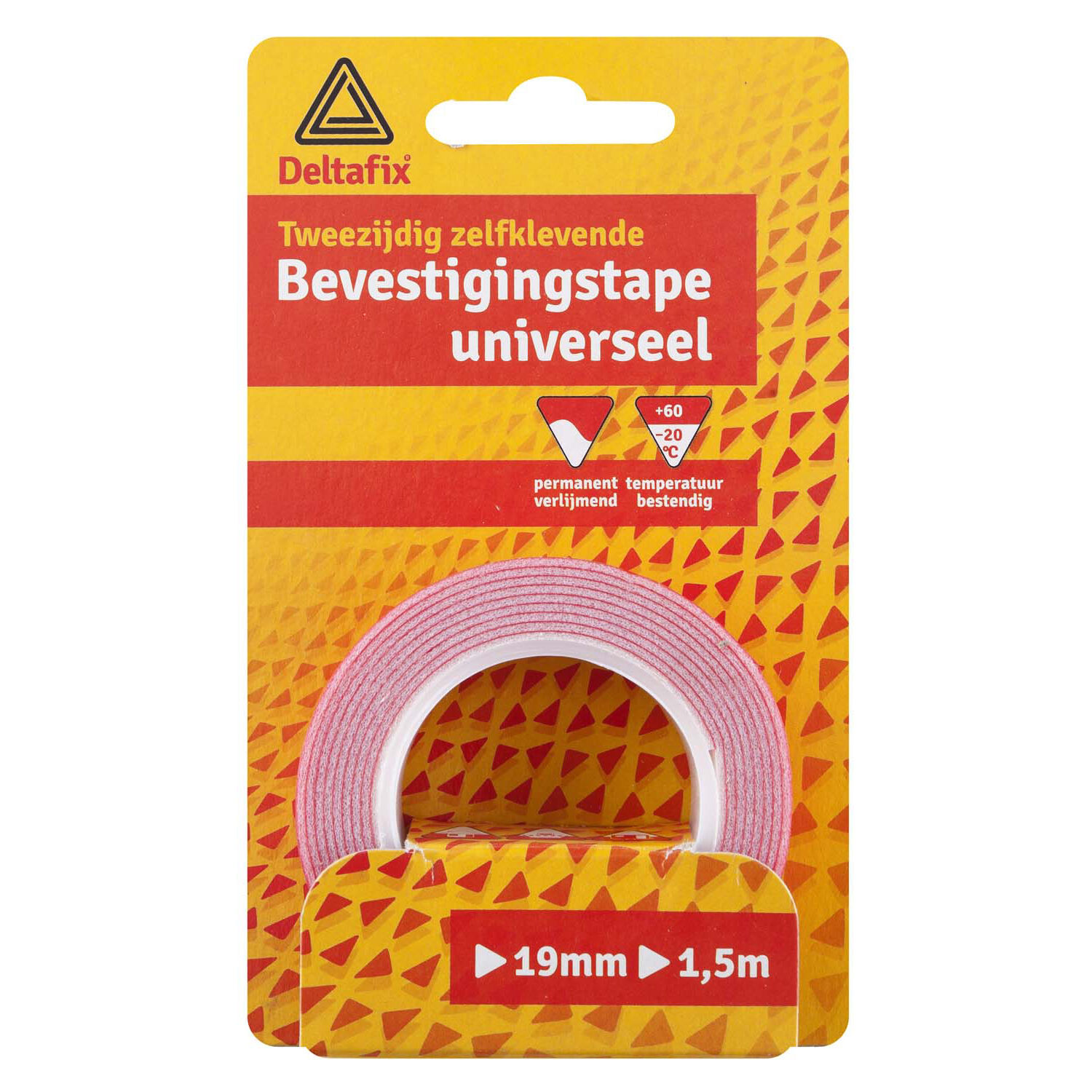 Deltafix Bevestigingstape Uni 19mm 1.5m - Tape