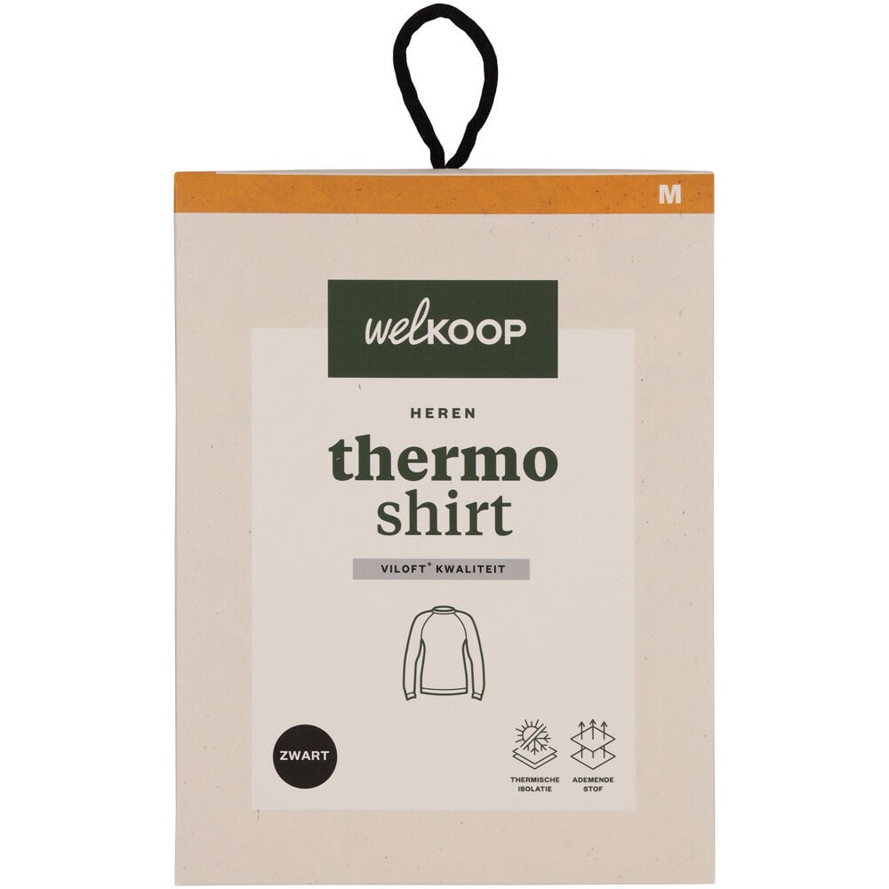 Welkoop - Thermoshirt - Zwart - M