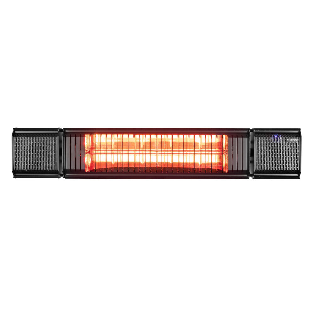 Eurom Heat and Beat - Terrasverwarmer - Zwart - 2000 W
