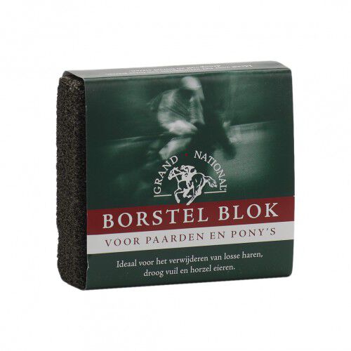 Grand National Borstelblok - 9.3x10x3 cm