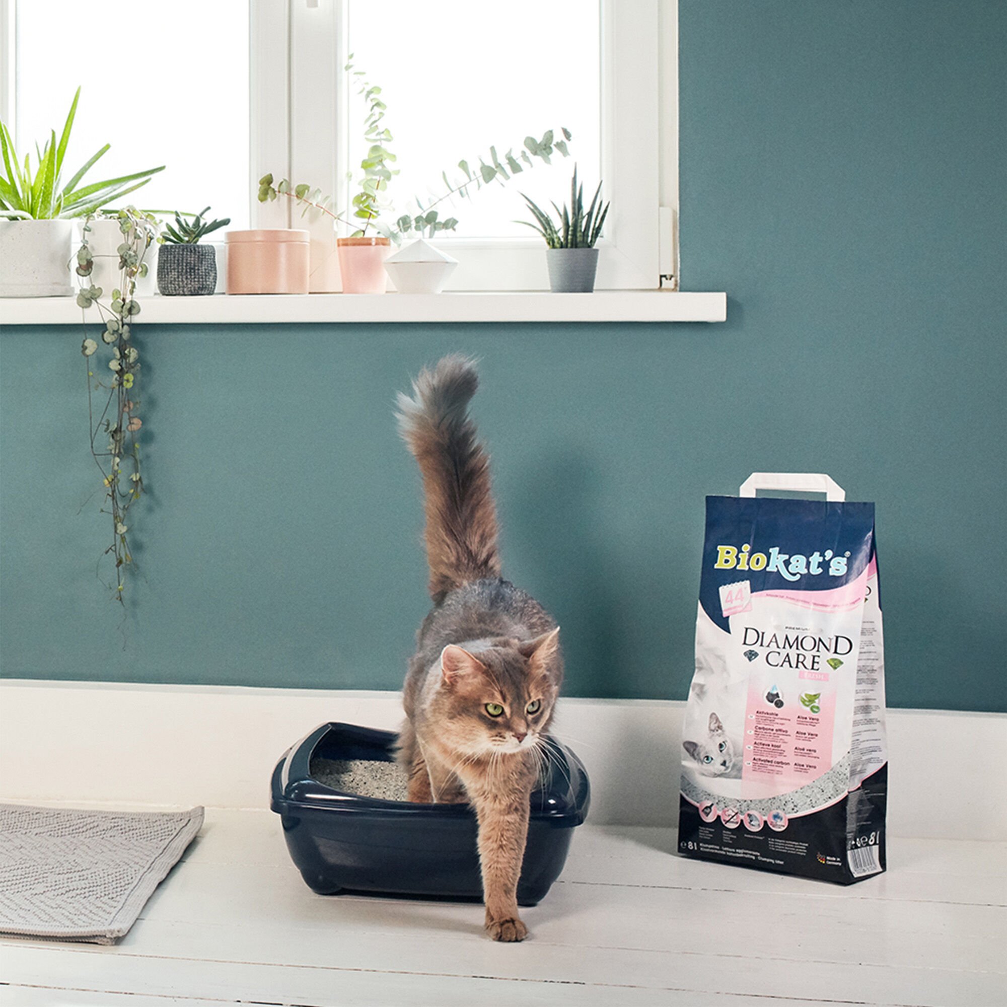 Biokat's Diamond Care Fresh - Kattenbakvulling - Fijn - 8 Liter