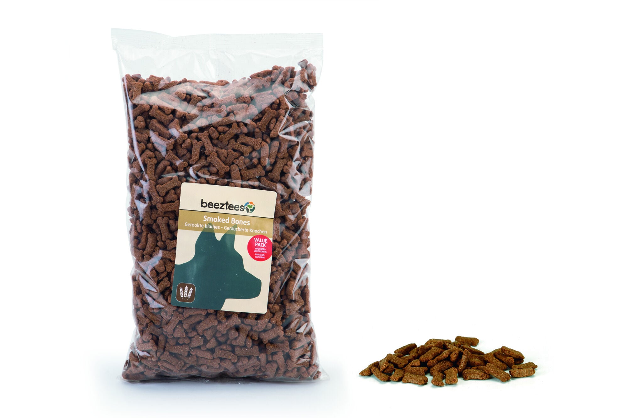 Beeztees Koekjes - Gerookte kluifjes - Hondensnack - 1400 Gram