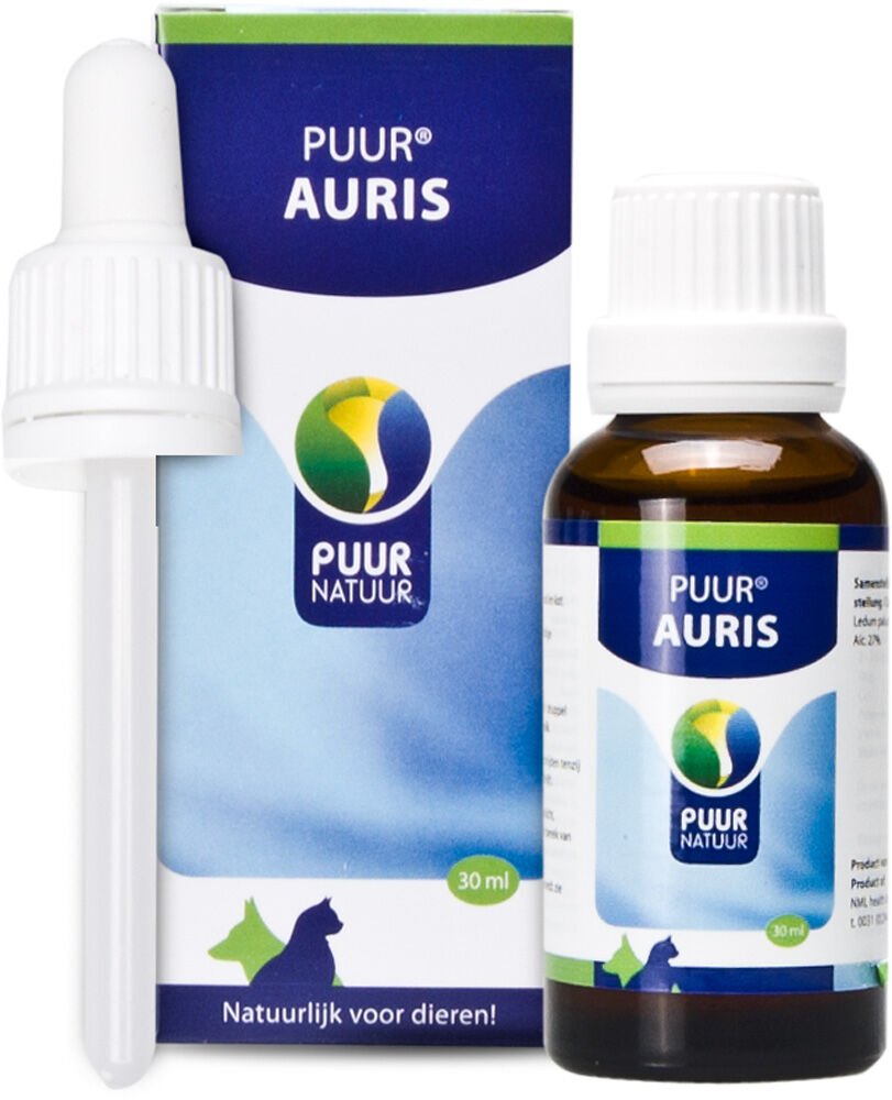 Puur Auris Oorverzorging Hond - Kat - 30 Milliliter