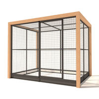Glorenza Valentijn - Kattenren - Antraciet - 202x190x260 cm