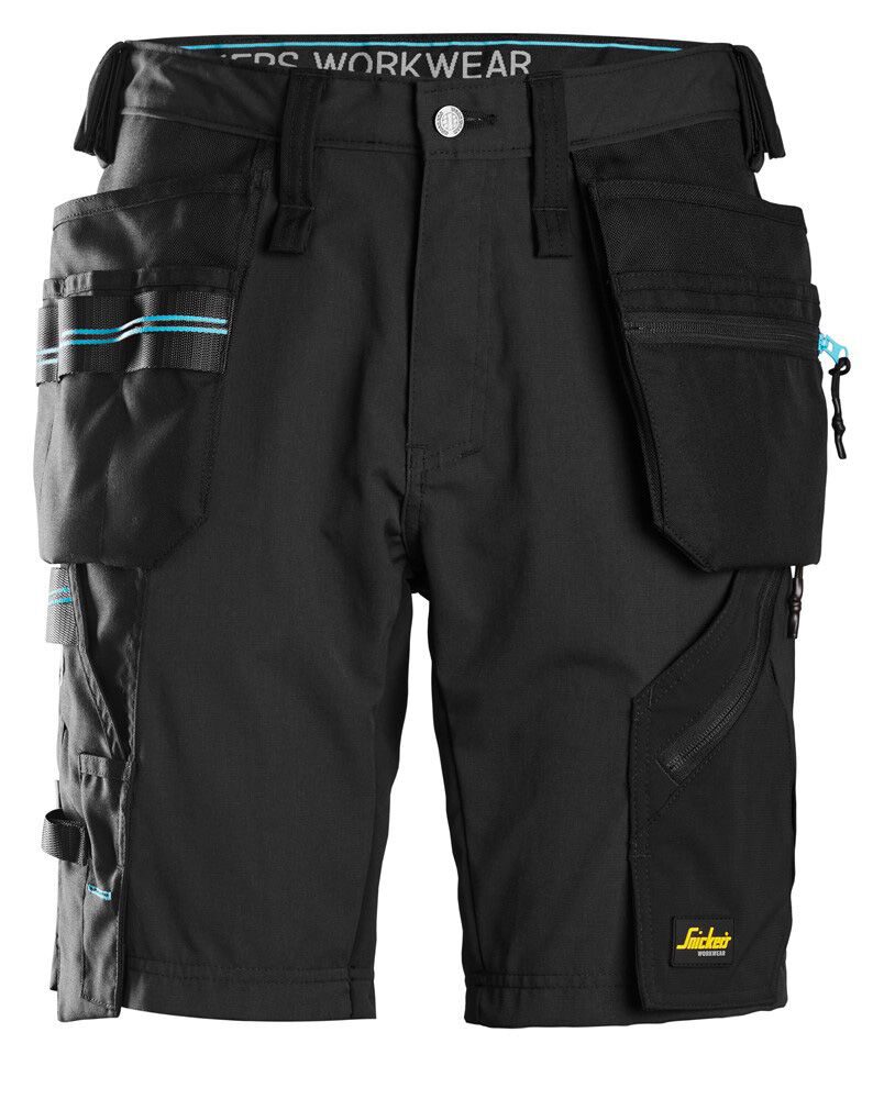 Snickers LiteWork 37.5® 6110 - Korte werkbroek - Zwart - 60 Snickers LiteWork 37.5® 6110 - Korte werkbroek - Zwart - 60