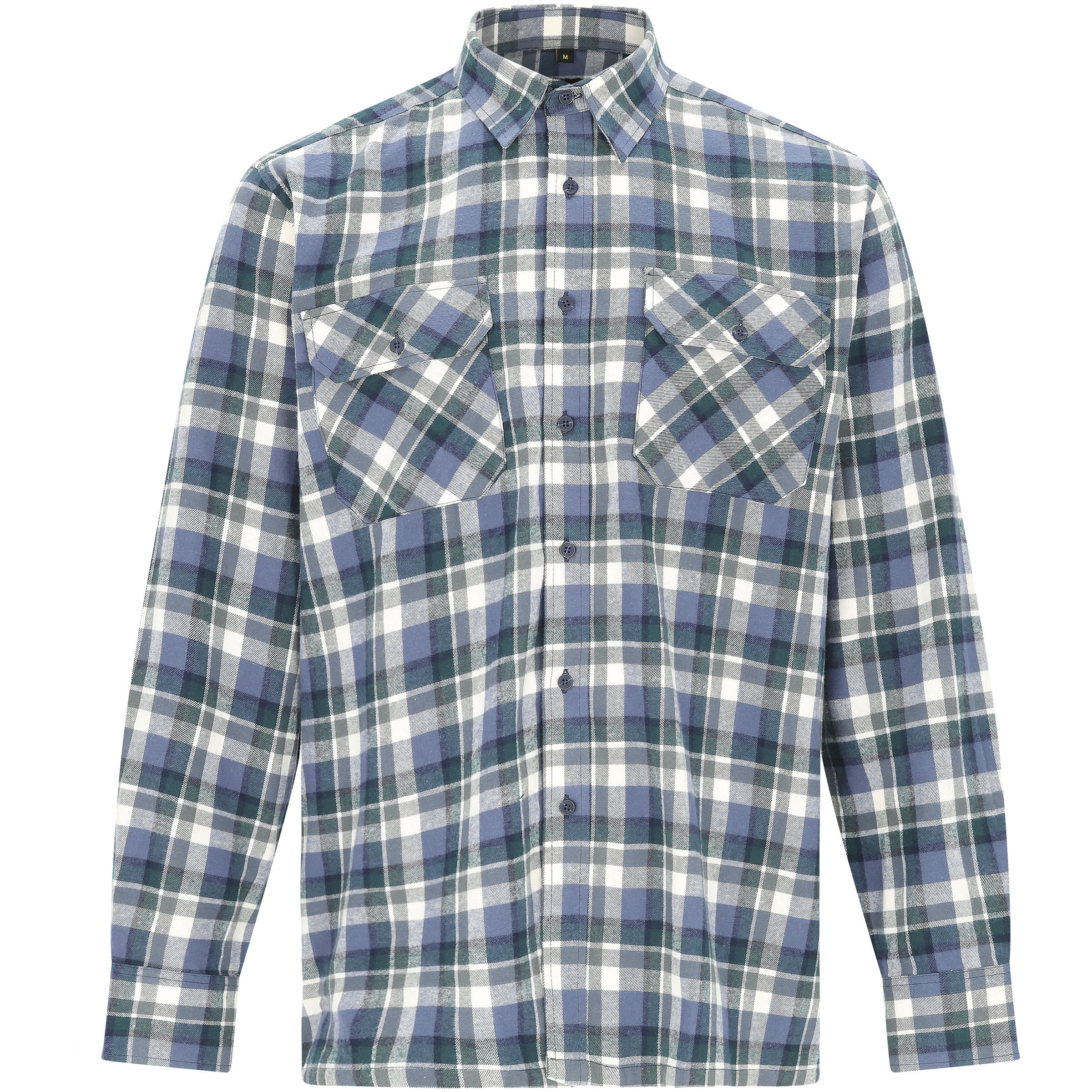 Storvik Dawson - Overhemd - Blauw/Wit - 2XL