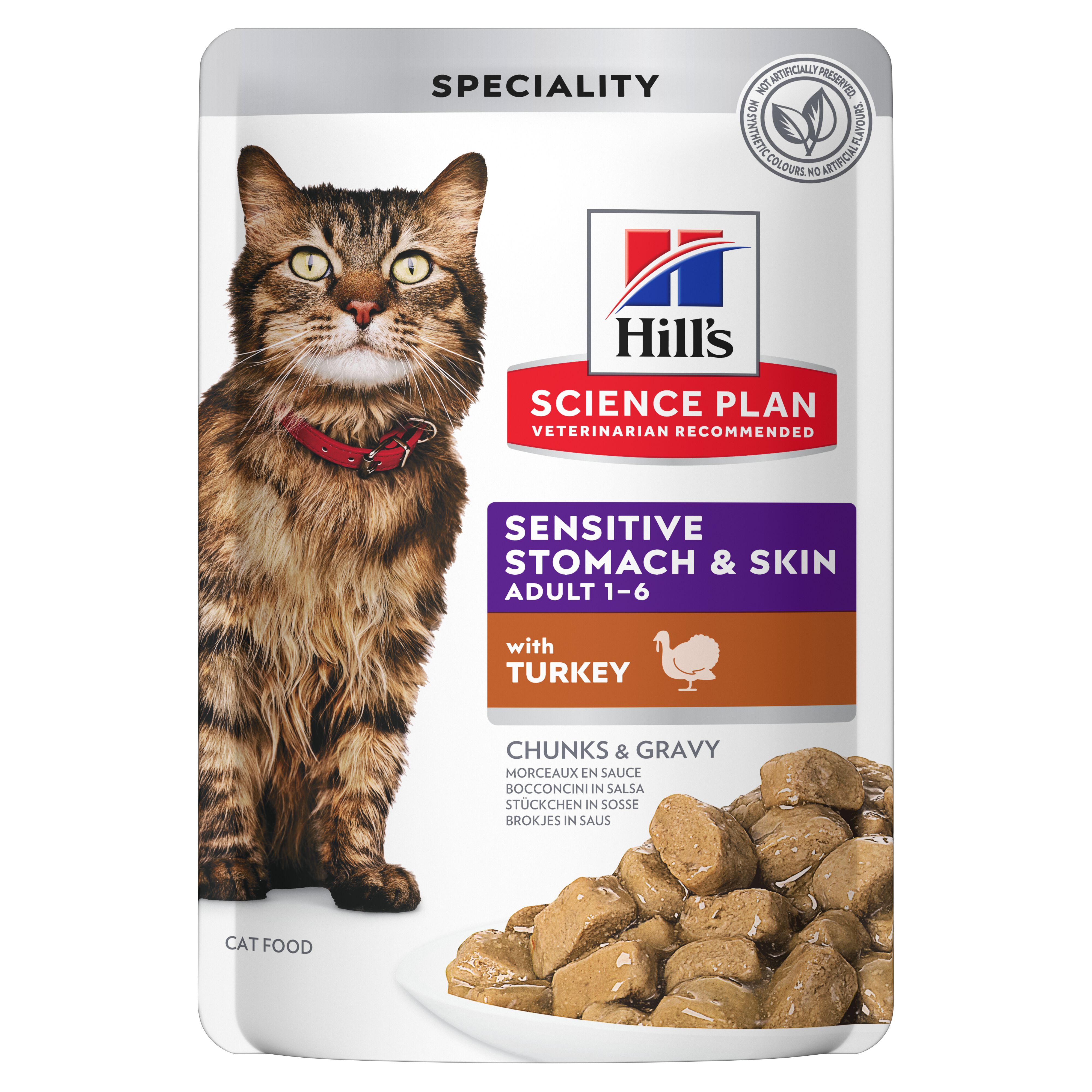 Hill's Science Plan Sensitive Stomach & Skin - Kattenvoer Hill's Science Plan Sensitive Stomach & Skin - Kattenvoer