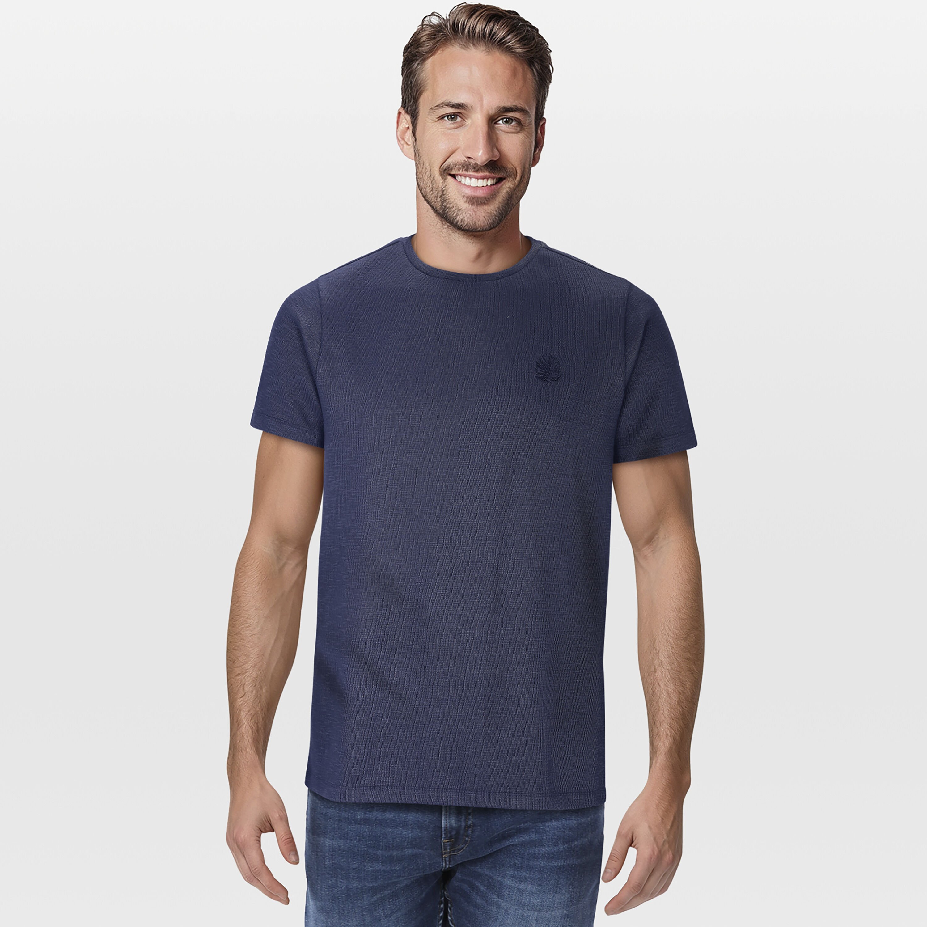 Welkoop Jelle - T-shirt - Blauw - M Welkoop Jelle - T-shirt - Blauw - M