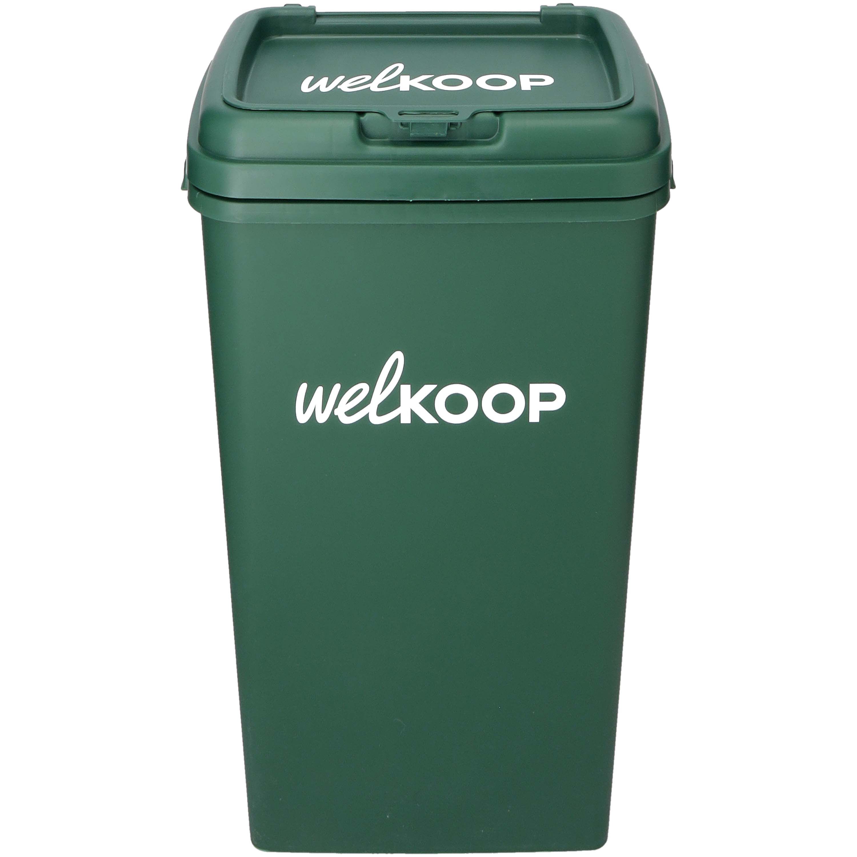 Welkoop Voerton - Met deksel - 53 Liter - Groen
