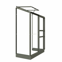 Royal Well Emma I - Muurkas - Groengrijs - 194x132x69 cm - Veiligheidsglas