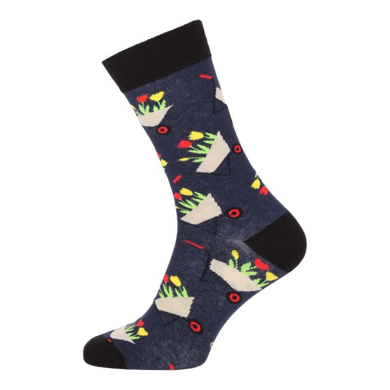 Welkoop Fun Tulp - Sokken - Blauw - 39-42