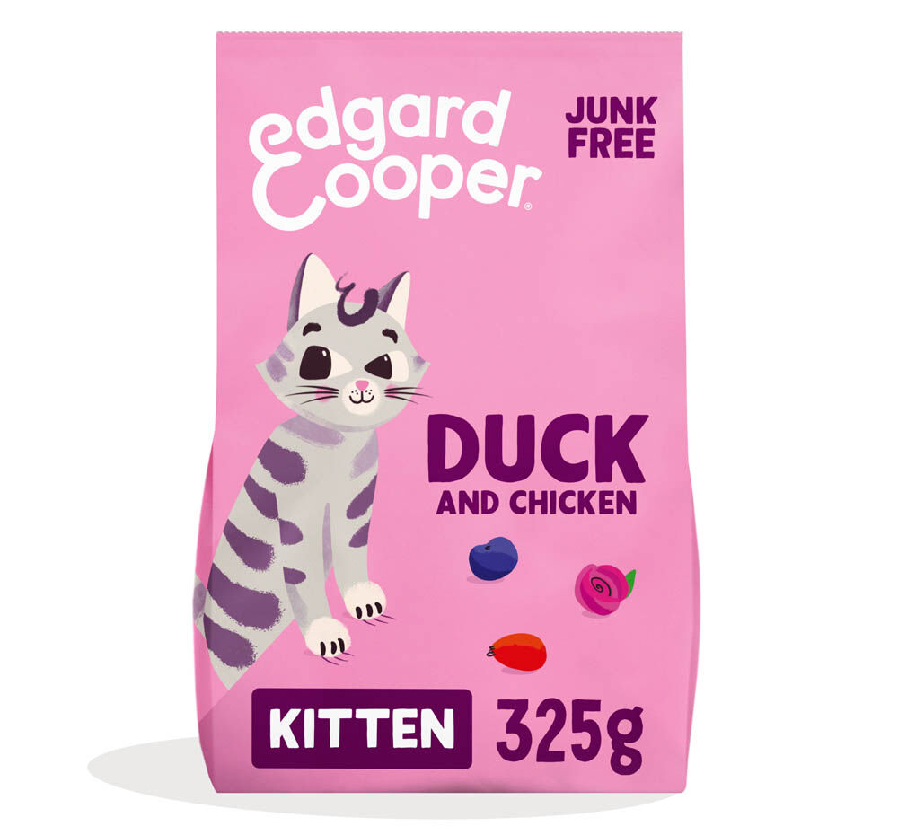 Edgard & Cooper Brokjes - Kattenvoer - 325 Gram - kip, eend