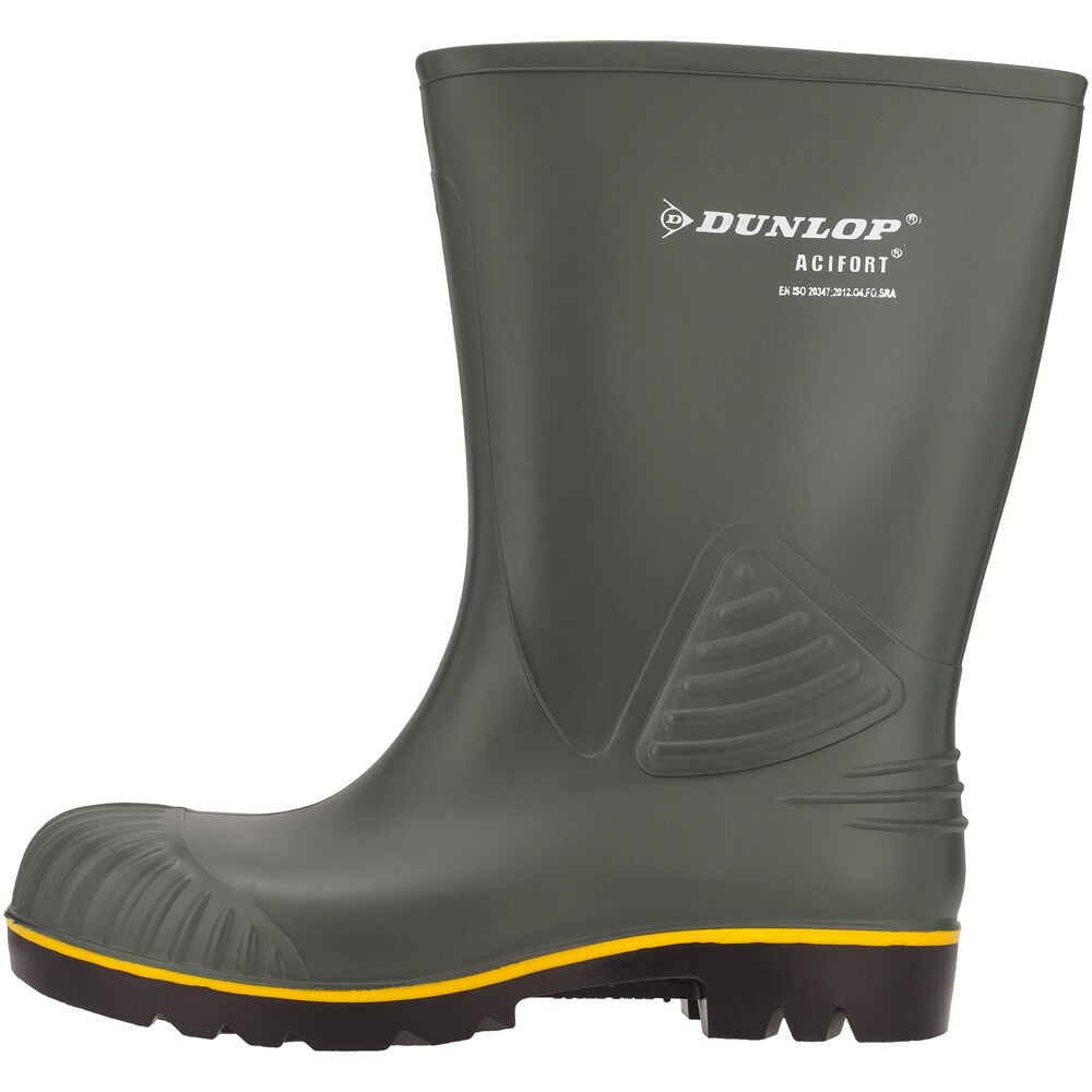 Dunlop Acifort Heavy Duty B440631.AFHA - Regenlaarzen - Donkergroen - 40