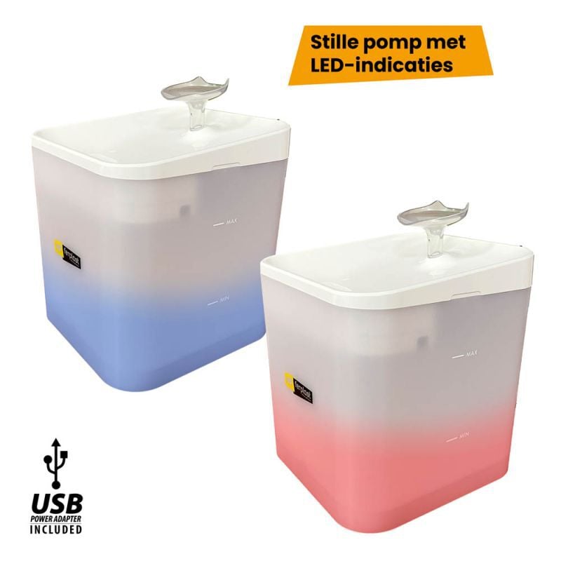 Ferplast Ares - Drinkfonteint kat - Wit - 20x16 cm