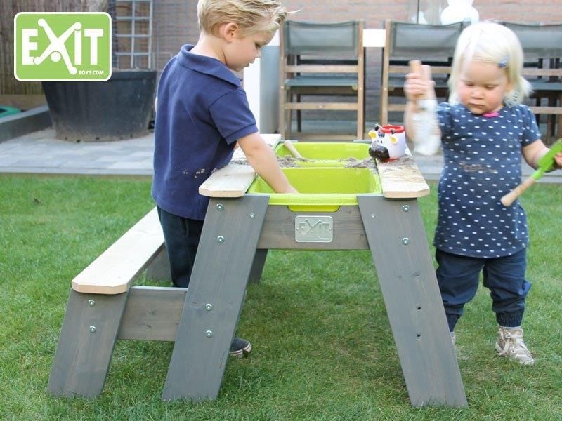 EXIT Aksent Deluxe - Zand en Watertafel - Naturel - 6x95x50 cm