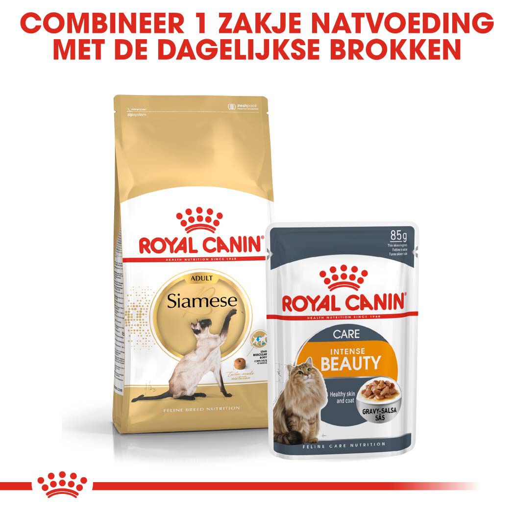 Royal Canin Siamese Adult - Kattenvoer - 2 Kilogram - Gevogelte