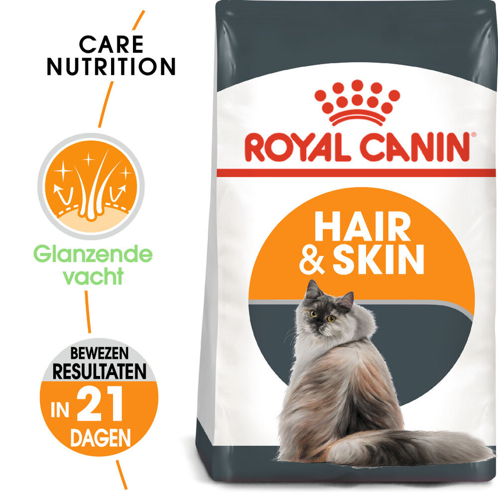 Royal Canin Hair & Skin Care - Kattenvoer - 2 Kilogram - Gevogelte Royal Canin Hair & Skin Care - Kattenvoer - 2 Kilogram - Gevogelte