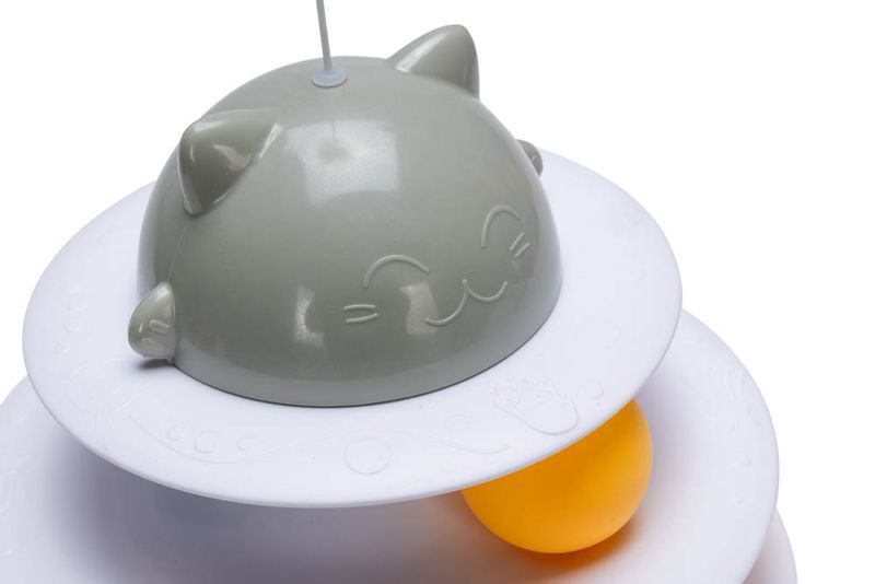 Beeztees Sapi - Kattenspeeltje - Grijs